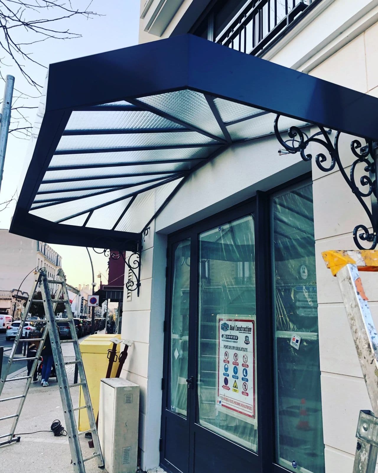 Marquise à l'ancienne de boutique